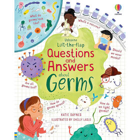 Lift-The-Flap Questions and Answers About Germs - Édition anglaise