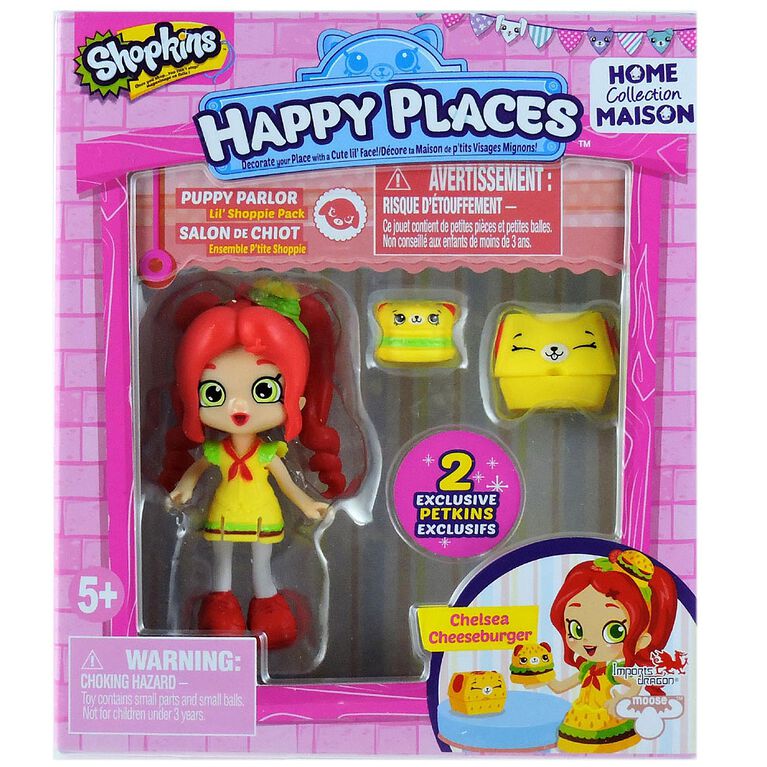 Shopkins Happy Places Season 2 Lil' Shoppie Pack - Puppy Parlor