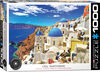 Eurographics Santorini Greece 1000 Piece Puzzle