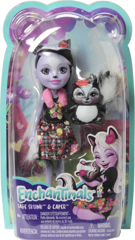 Enchantimals sage skunk doll 2025