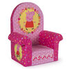 Marshmallow Furniture Children's Upholstered High Back Chair - Peppa Pig