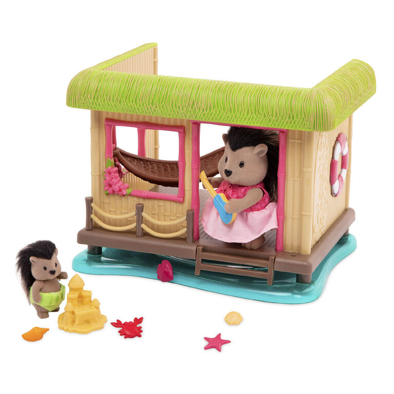 Li'l Woodzeez, Tiki Hut with Accessories - styles may vary