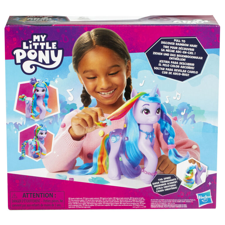 My Little Pony: Tell Your Tale Rainbow Styles Izzy Moonbow Unicorn Toys - English Edition