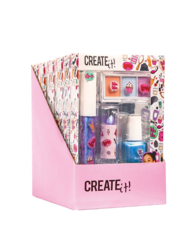 CREATE IT! Make-Up Set Holographic Display
