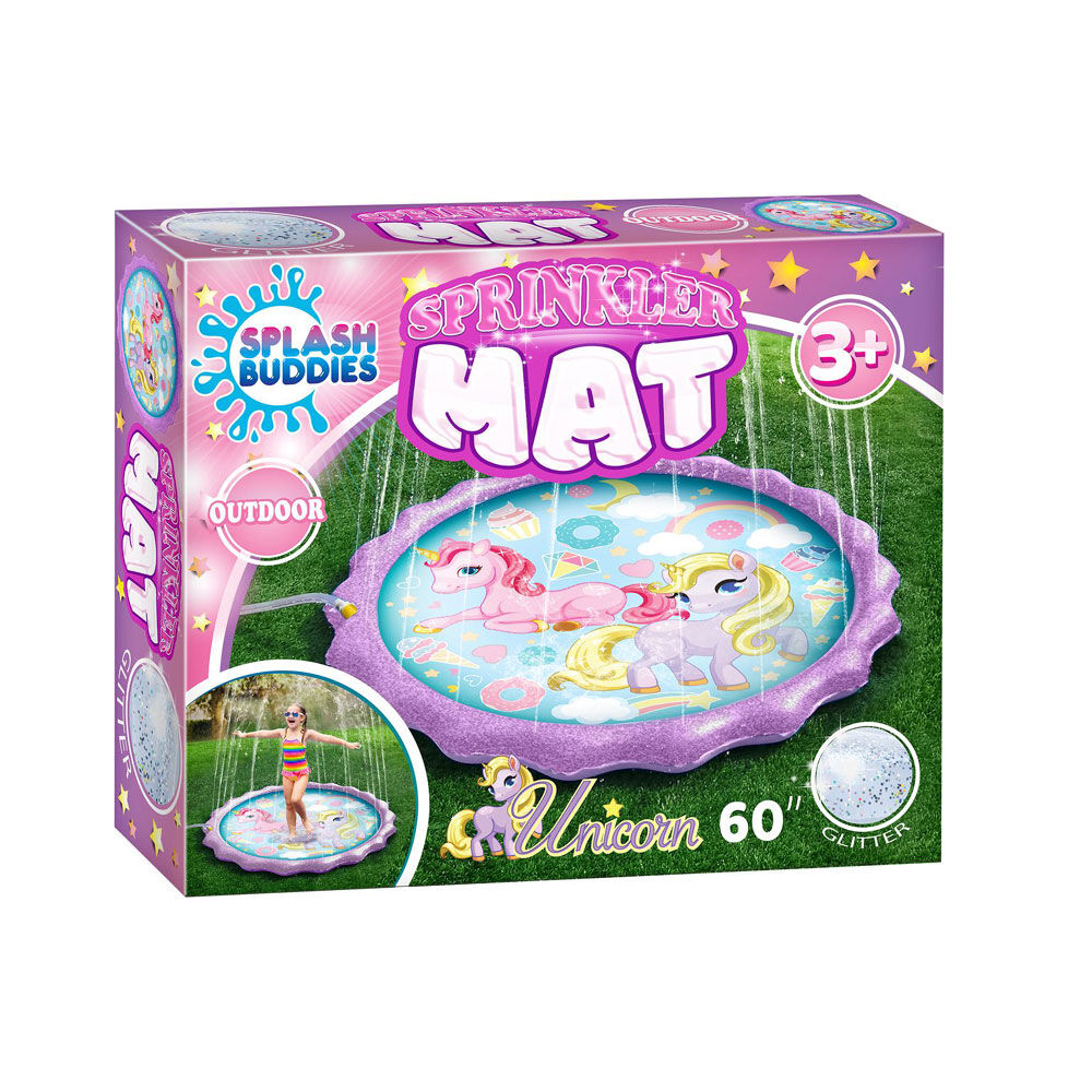 Splash Buddies Unicorn Sprinkler Mat