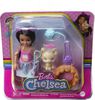 Barbie- Chelsea- Poupée et chaton avec accessoires