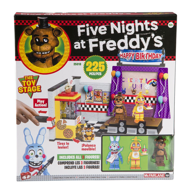 Five Nights At Freddy S Large Construction Set The Toy Stage