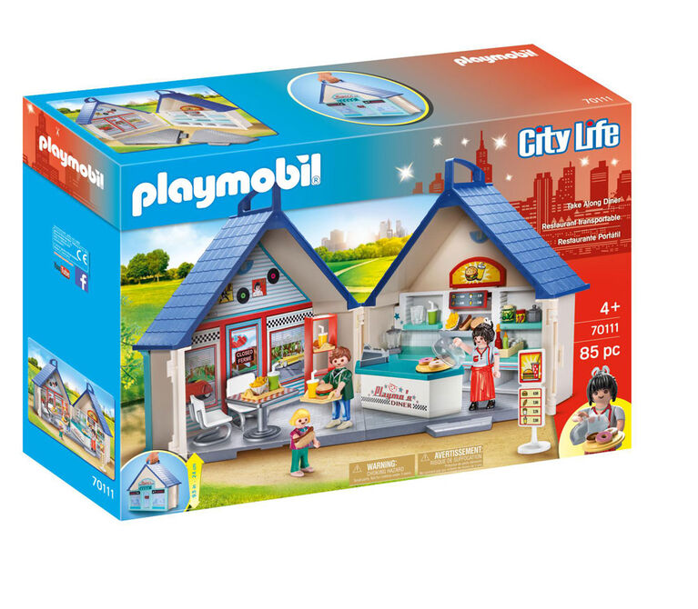 Playmobil - Restaurant Transportable - les motifs peuvent varier