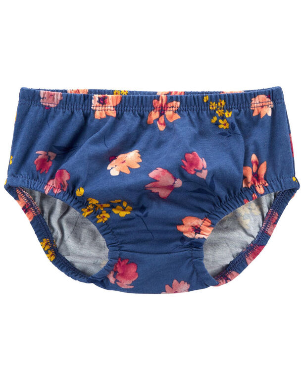 Carter's Butterfly Jersey Dress Blue  6M