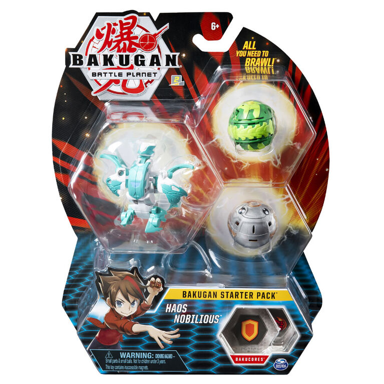 Bakugan Starter Pack 3-Pack, Haos Nobilious