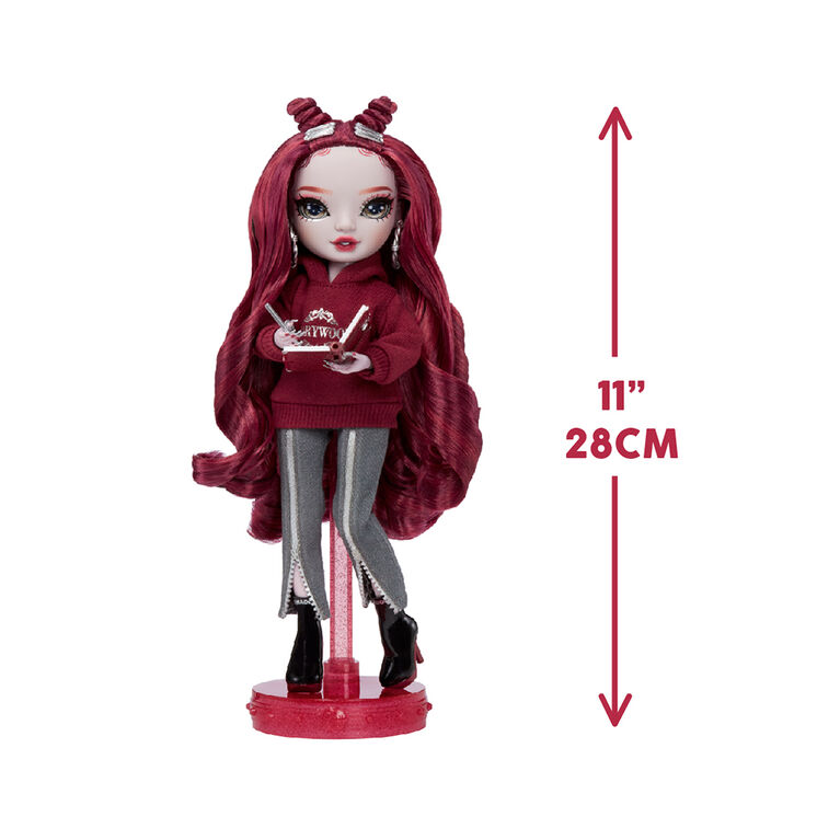 Rainbow High Shadow High Scarlett Rose - Maroon Fashion Doll