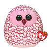 Ty Squish Pinky Pink Owl 14 inch