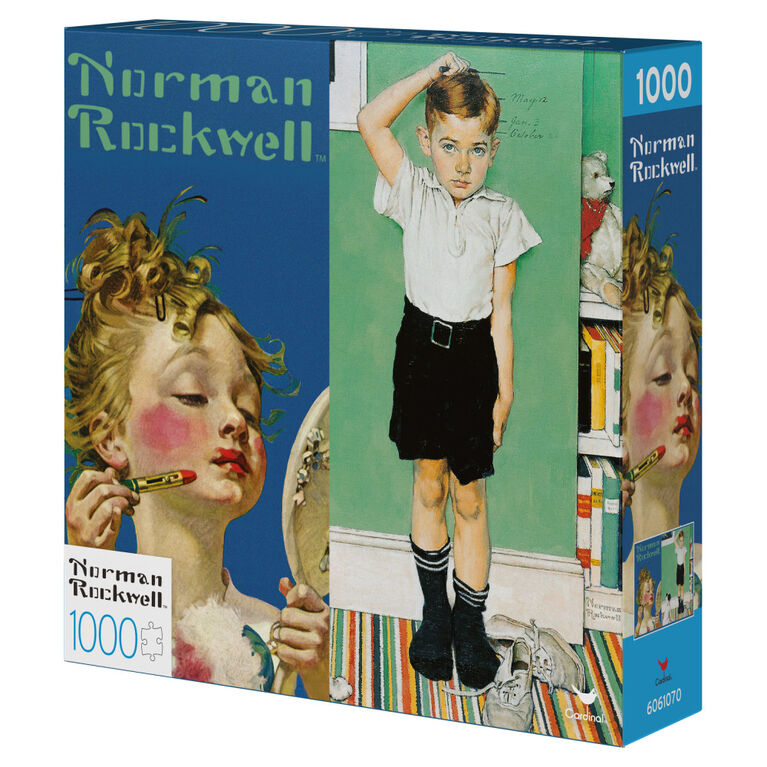 1000-Piece Jigsaw Puzzle, Brother Sister by Norman Rockwell