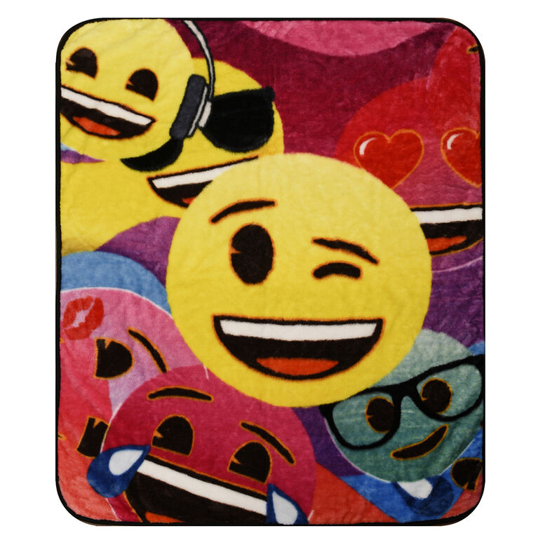 Emoji Kids Throw Blanket, 40" x 50"