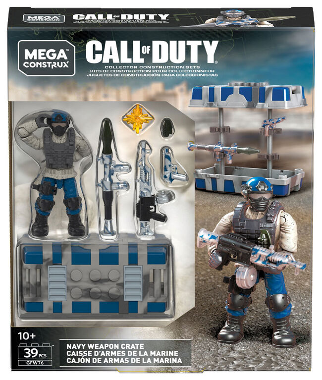 Mega Construx Call of Duty Navy Weapon Crate