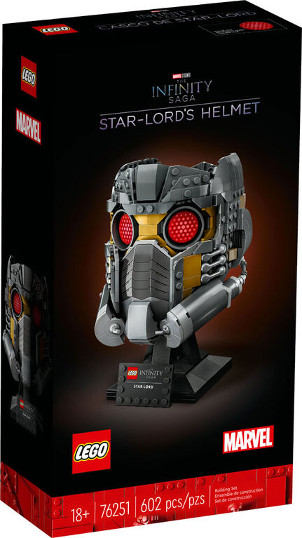 LEGO Marvel Star-Lord's Helmet 76251 Building Kit (602 Pieces)