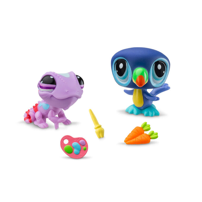 Littlest Pet Shop Pet Pairs Frog & Duck Figure 2-Pack