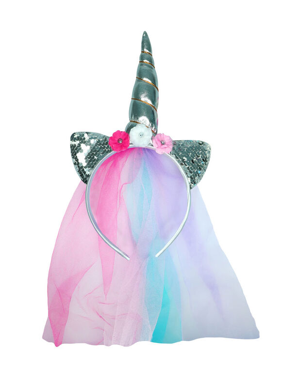 Hop Skip Sparkle Unicorn headband Gold