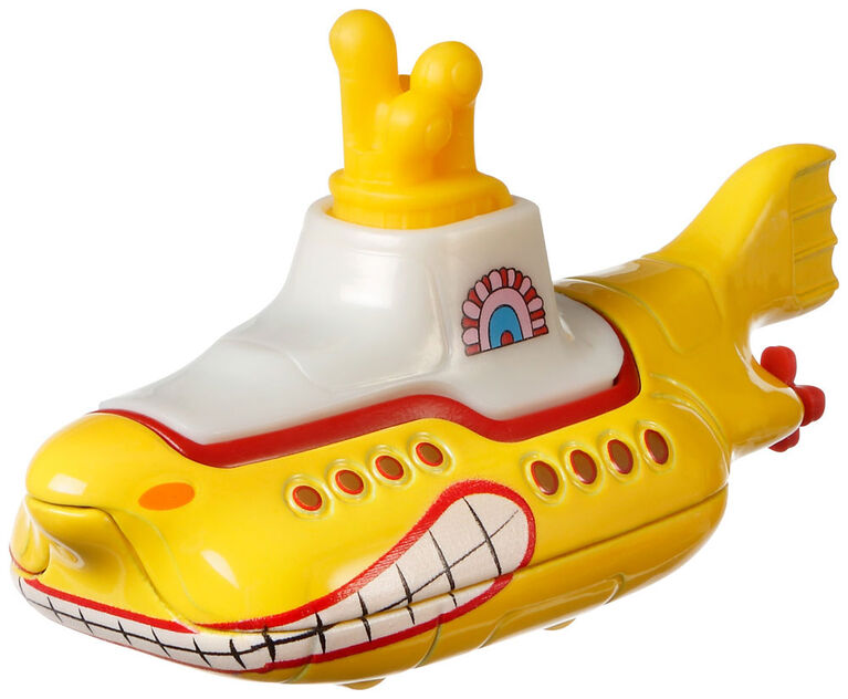 Hot Wheels Beatles Yellow Submarine Vehicle