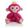 Fingerlings HUGS - Bella (Pink) - Advanced Interactive Plush Baby Monkey Pet