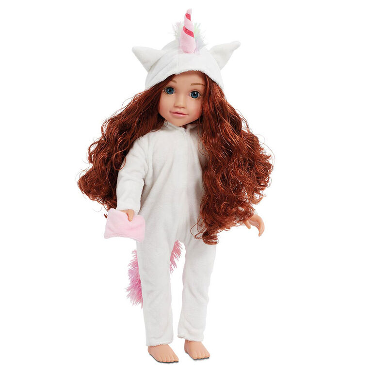 B Friends  - Ensemble licorne une pièce pour poupée de 46 cm - Notre exclusivité