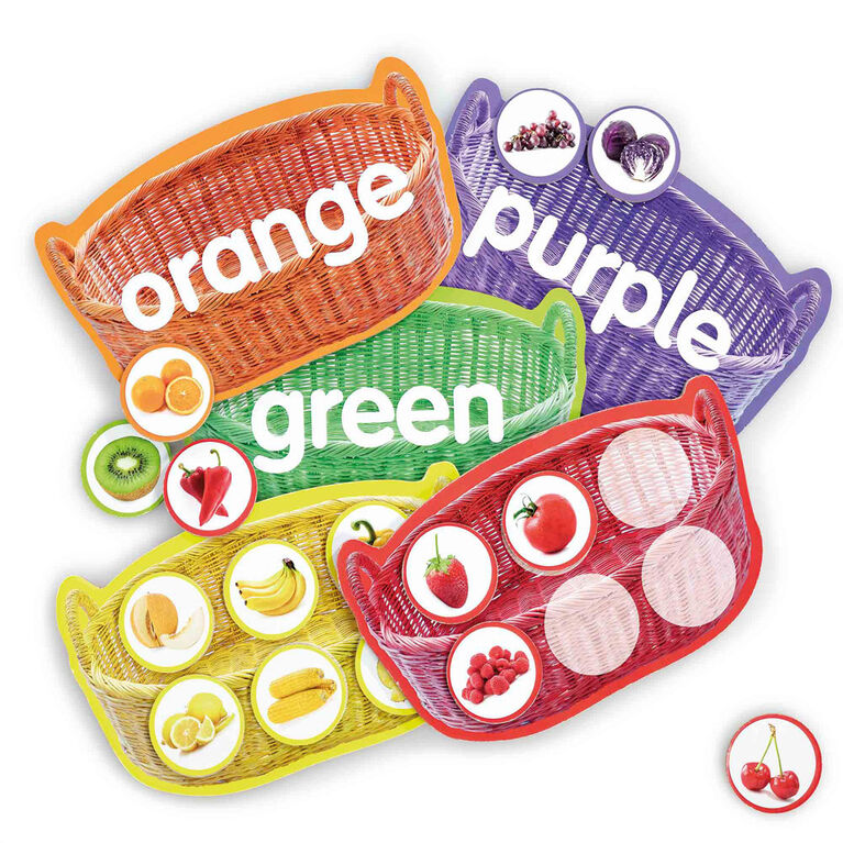 Early Learning Centre Fruit and Veg Color Match - English Edition - R Exclusive