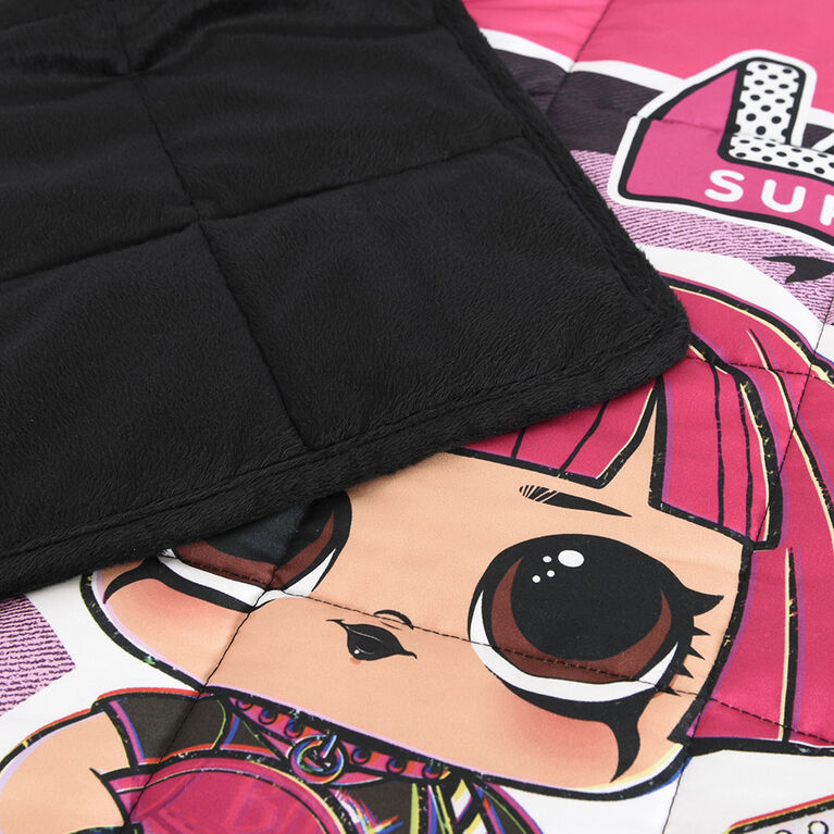L.O.L. Surprise! Kids Weighted Blanket (36 x 48 inches), 5lbs
