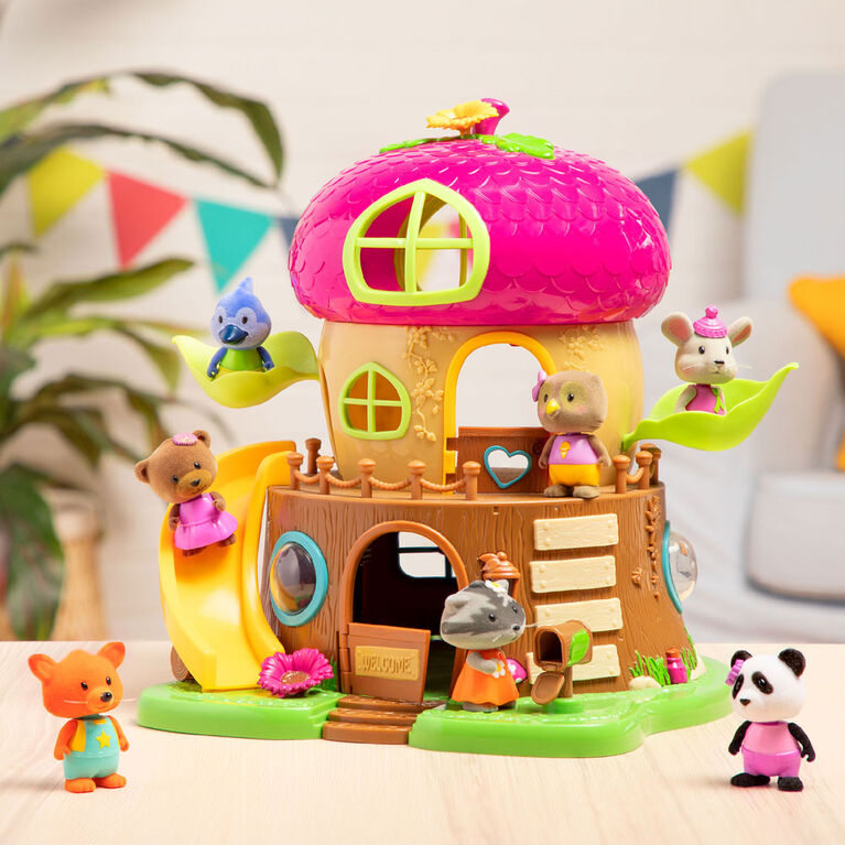 Li'l Woodzeez, Acorn Treehouse with Bobblehead Character