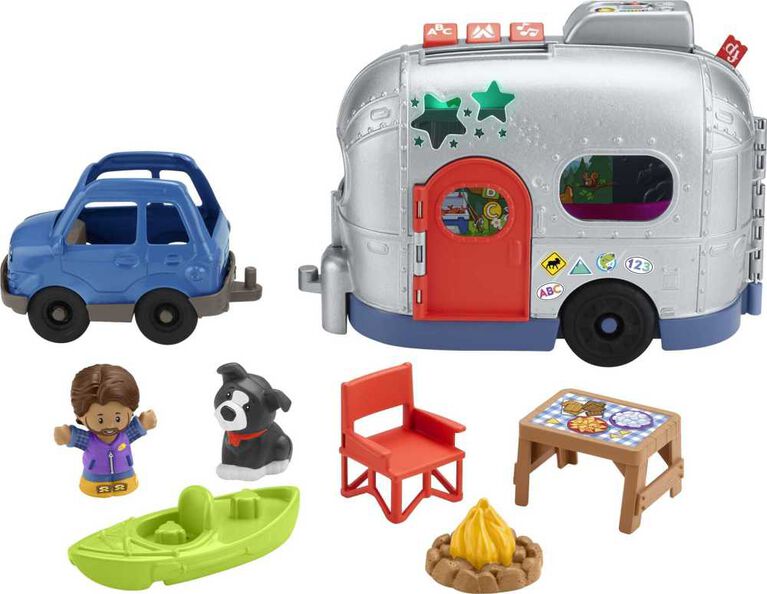 Caravane d'apprentissage illuminée Little People de Fisher-Price - Édition  multilingue