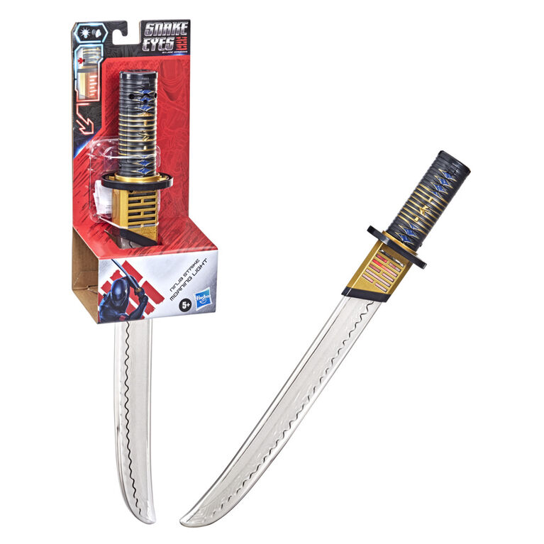 Snake Eyes: G.I. Joe Origins Ninja Strike Morning Light Electronic Sword