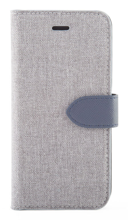 Blu Element Étui 2 in 1 Folio pour iPhone 8/7/6S/6 Gris/Bleu (B21I7GR)