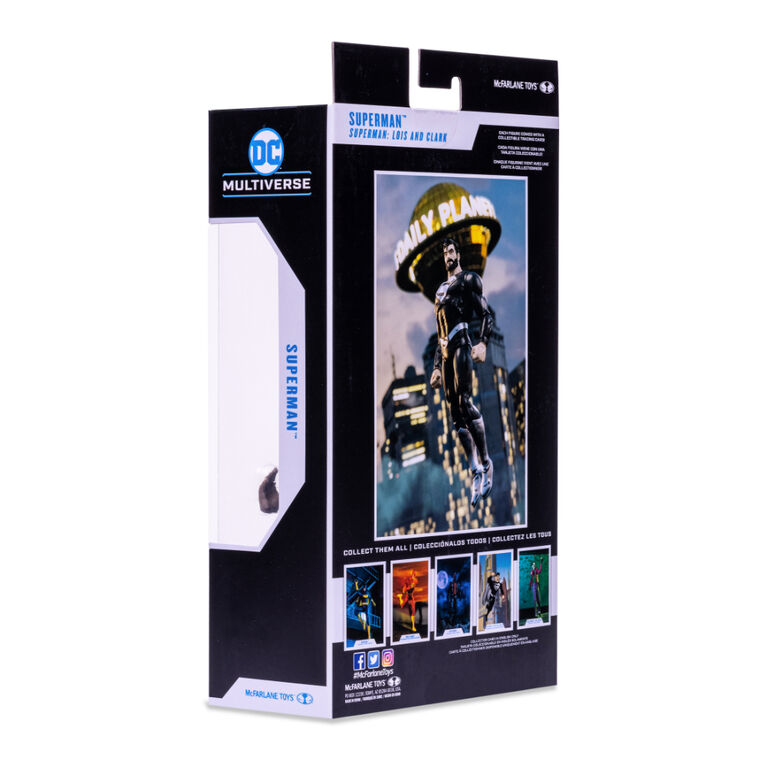 DC Multiverse - Solar Superman (Black Suit) Figure