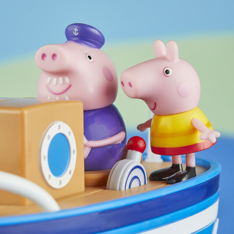 Peppa Pig Peppa's Adventures Little Boat Toy Includes 3-inch George Pig  Figure, Inspired by The TV Show, for Preschoolers Ages 3 and Up