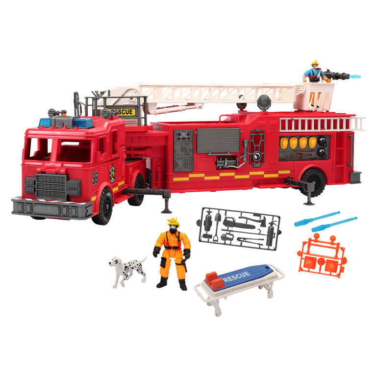 Rescue Force Giant Fire Engine Deluxe Set - R Exclusive