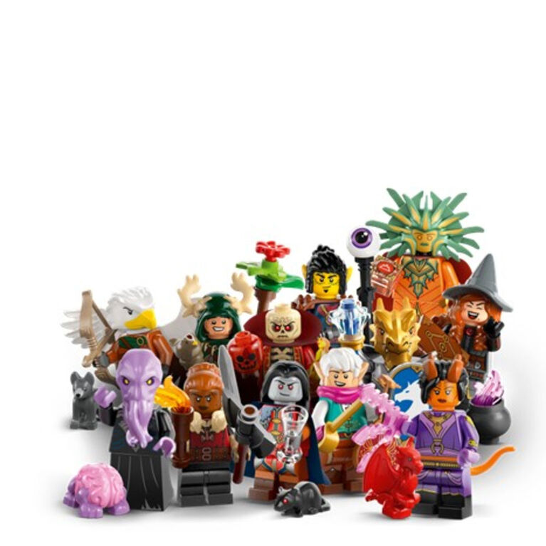 LEGO Minifigures Dungeons & Dragons 6 Pack Collectible Toy Figures, Party Favors for Kids or Adult Fans, 66765