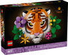 LEGO Art La Collection de la Faune - Le Tigre, Cadeau de Pendaison de Crémaillère pour une Nouvelle Maison, Idée de Décoration Florale 31217
