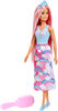 Barbie - Dreamtopia - Poupée Princesse, cheveux roses
