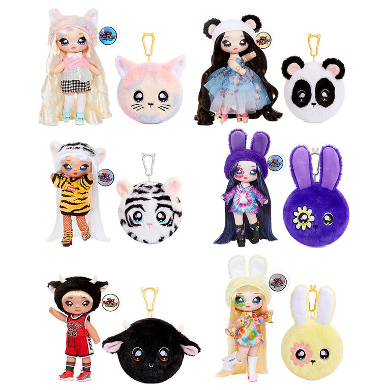 Na Na Na Surprise Série 5 Na! Na! Na! Surprise 2-in-1 Fashion Doll and Plush Purse Series 4