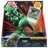 Bakugan, Trox, Figurine articulée de 15,2 cm à collectionner avec carte Maîtrise effet métallique, à partir de 6 ans