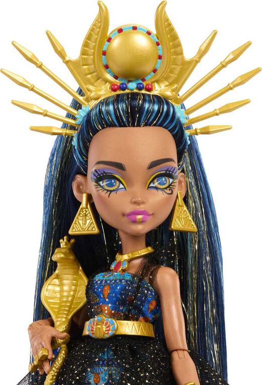 Monster High - Poupée Monster High Cleo de Nile Articulé - Poupées