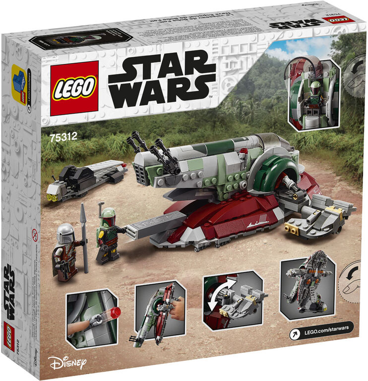 LEGO Star Wars Boba Fett's Starship 75312 (593 pieces)