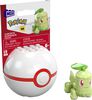 MEGA Pokemon Chikorita building set with 19 pieces and Poke Ball