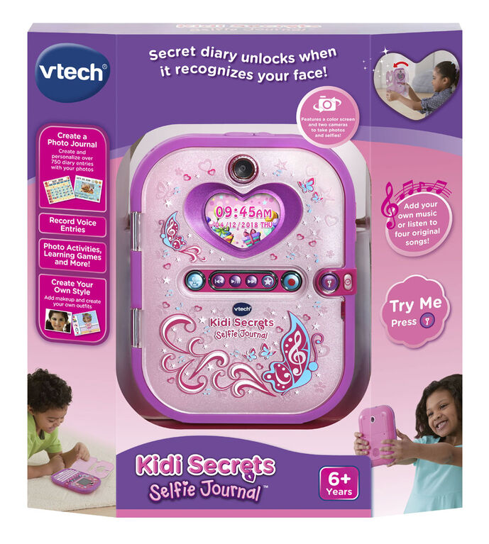 VTech Kidi Secrets Selfie Music - Édition anglaise - Édition anglaise