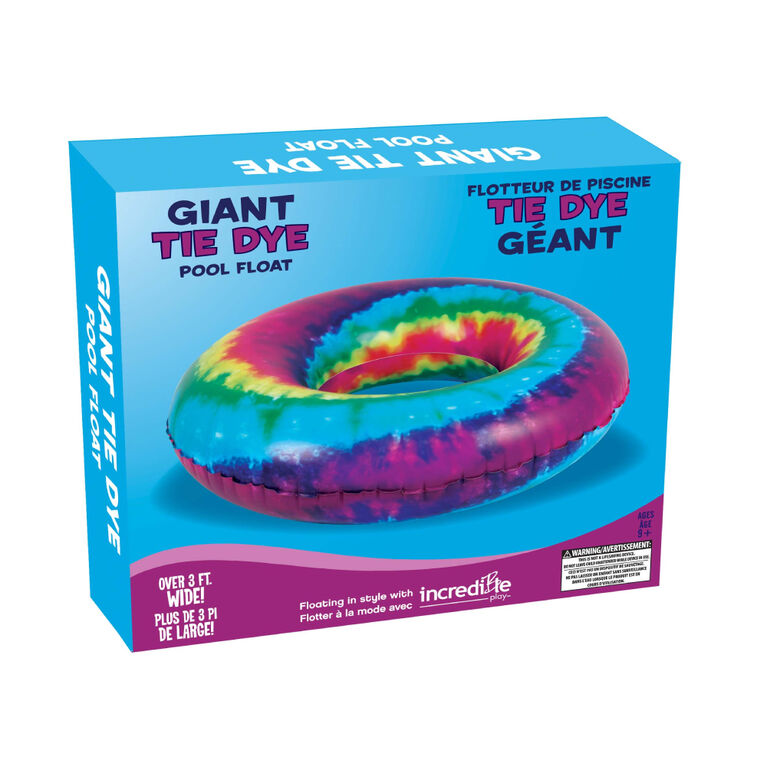 Flotteur de Piscine Tie Dye Géant