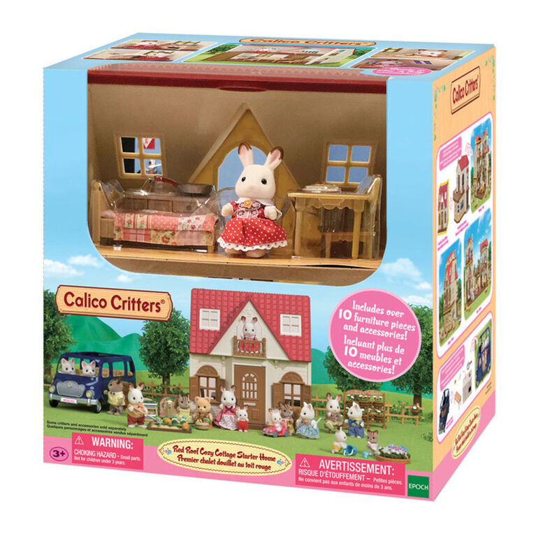Calico Critters Red Roof Cozy Cottage Starter Home Toys R Us
