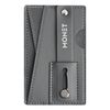 Portefeuille, ganse et béquille Monet pour téléphone - Gris