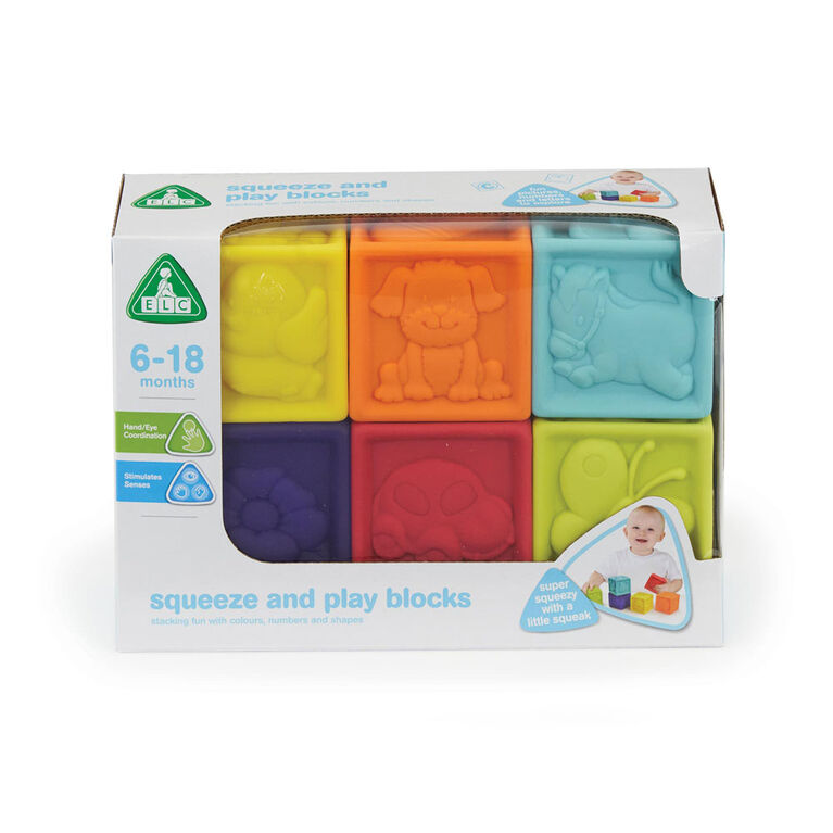 Early Learning Centre Squeeze and Play Blocks - English Edition  - R Exclusive