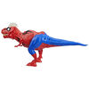 Marvel Spider-Man Dinosaure Spider-Rex avec sons et tir de projectile, jouet de super-héros
