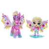 Hatchimals Pixies Riders, Wilder Wings, Pixie Chic Claire et Glider Zebrush avec 16 accessoires pour ailes
