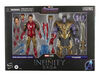 Hasbro Marvel Legends Series, 2 figurines de 15 cm, Iron Man Mark 85 et Thanos, personnages Infinity Saga